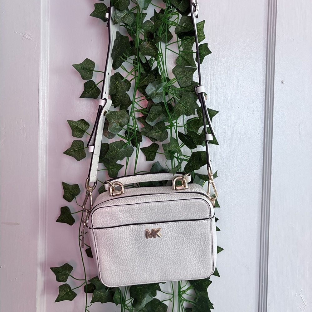 MICHAEL Michael Kors White Floral Crossbody Bag